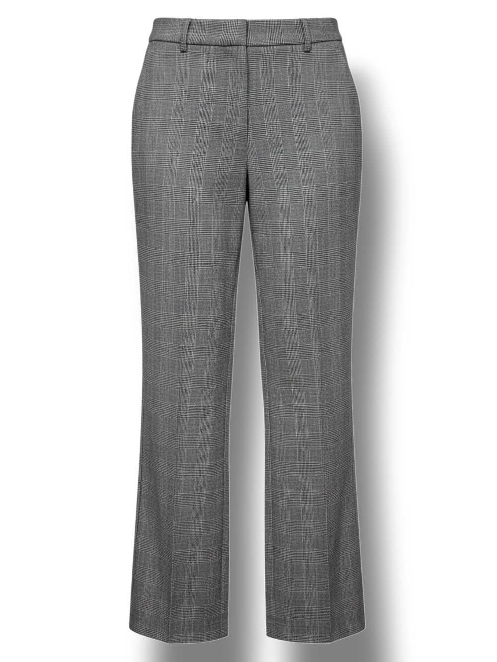 Norma Kamala Women’s Plus Wide Leg Dress Pants Houndstooth Black/White 18